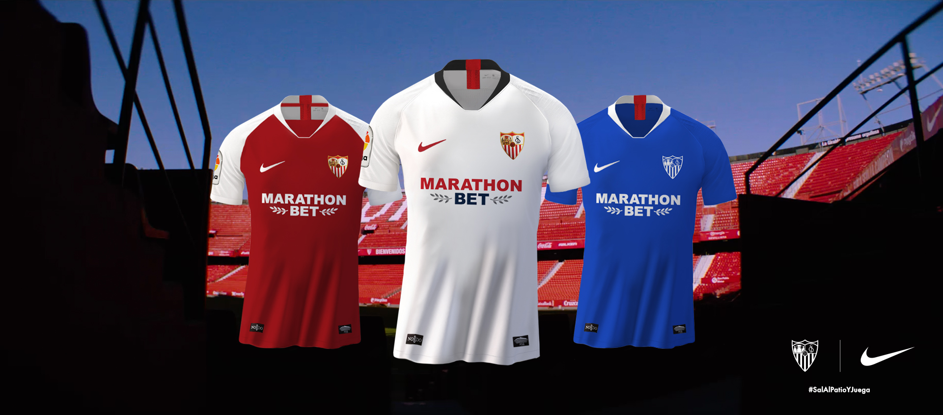 En este momento estás viendo El Sevilla FC presenta las camisetas de la nueva temporada