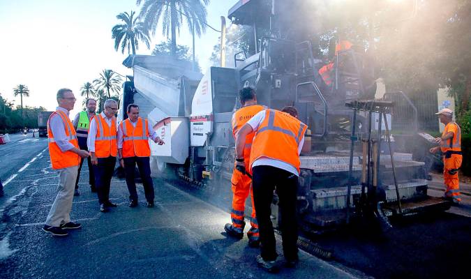 En este momento estás viendo Obras de repavimentación de las calles Manuel Ramón Alarcón, Baltasar Gracián y Samaniego del Distrito San Pablo-Santa Justa