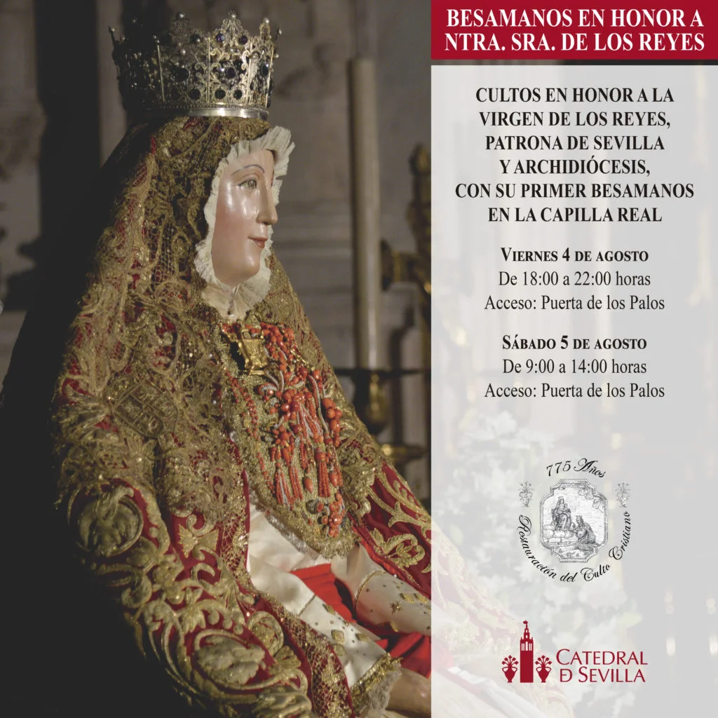 Comienza El Besamanos De La Virgen De Los Reyes - Centro Histórico