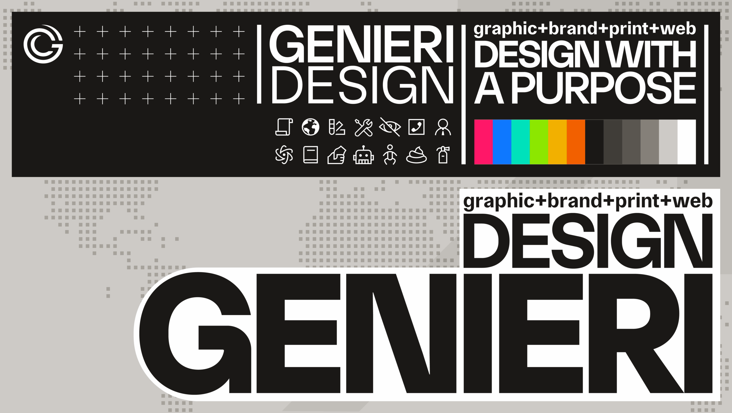 GENIERI DESIGN. Diseño gráfico. Diseño de Marca.