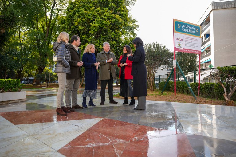 El Ayuntamiento renueva el Jardín de Capuchinos con una inversión de más de 150 000 euros