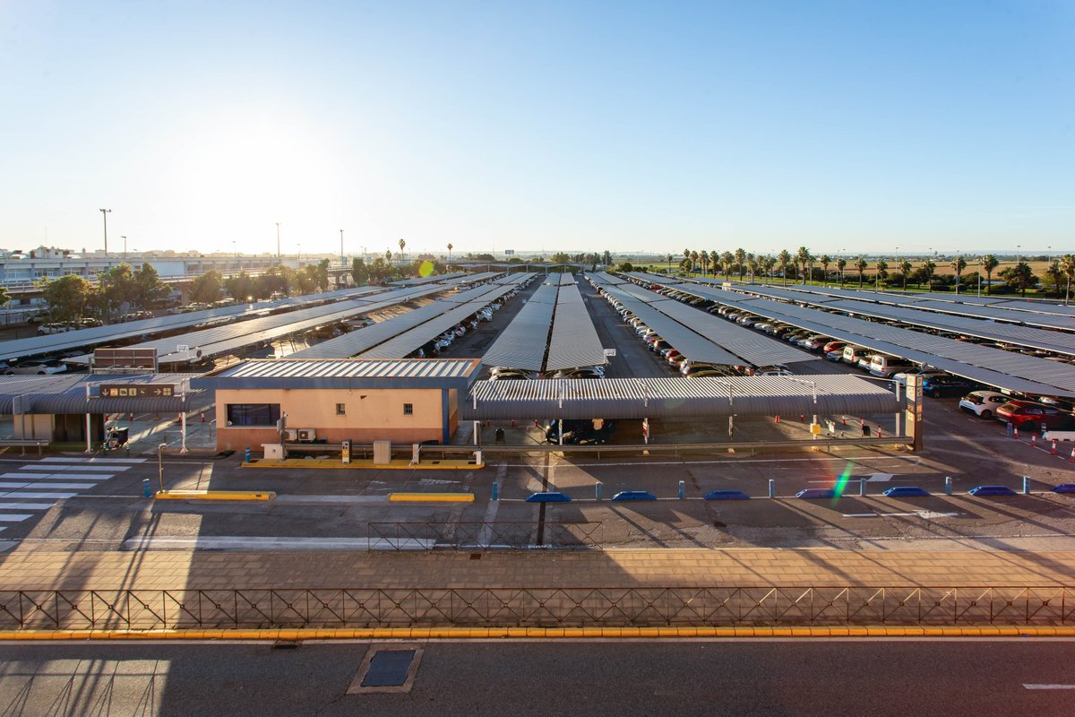 Aena adjudica por 10,2 millones la ampliación del aparcamiento de larga estancia del Aeropuerto de Sevilla