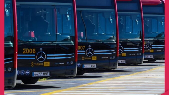 La integración de la línea LE en la TB1 supera los 110 000 viajeros en sus primeras dos semanas de funcionamiento