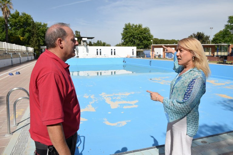 Entreflores estrena piscina municipal para la campaña de verano
